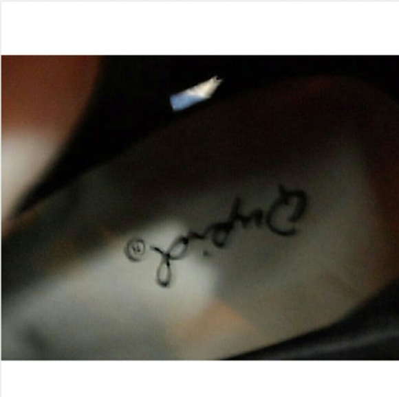 New QUPID Bootie Stiletto Heels Black 8.5 Zippered - Picture 6 of 7